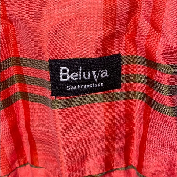 Beluva pink and green plaid button down - Picture 2 of 7